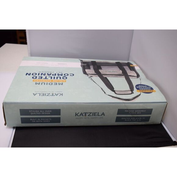 Pet Carrier Airline Approved Size Medium Quilted Companion Weight up to 16 Lbs. - Picture 3 of 3
